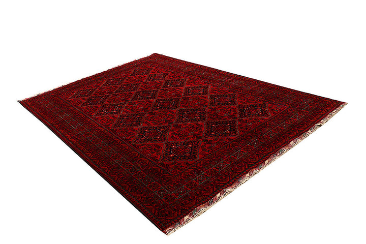 Dark Red Khal Mohammadi 6' 7 x 9' 6 - No. 67507 - ALRUG Rug Store