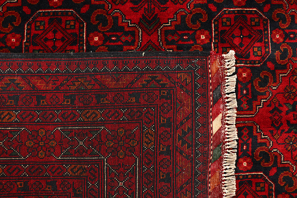 Dark Red Khal Mohammadi 6' 7 x 9' 6 - No. 67507 - ALRUG Rug Store