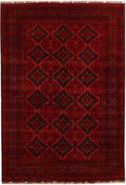 Dark Red Khal Mohammadi 6' 7 x 9' 6 - No. 67507 - ALRUG Rug Store