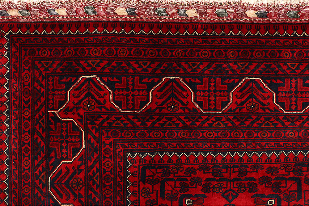 Dark Red Khal Mohammadi 6' 6 x 10' 1 - No. 67508 - ALRUG Rug Store