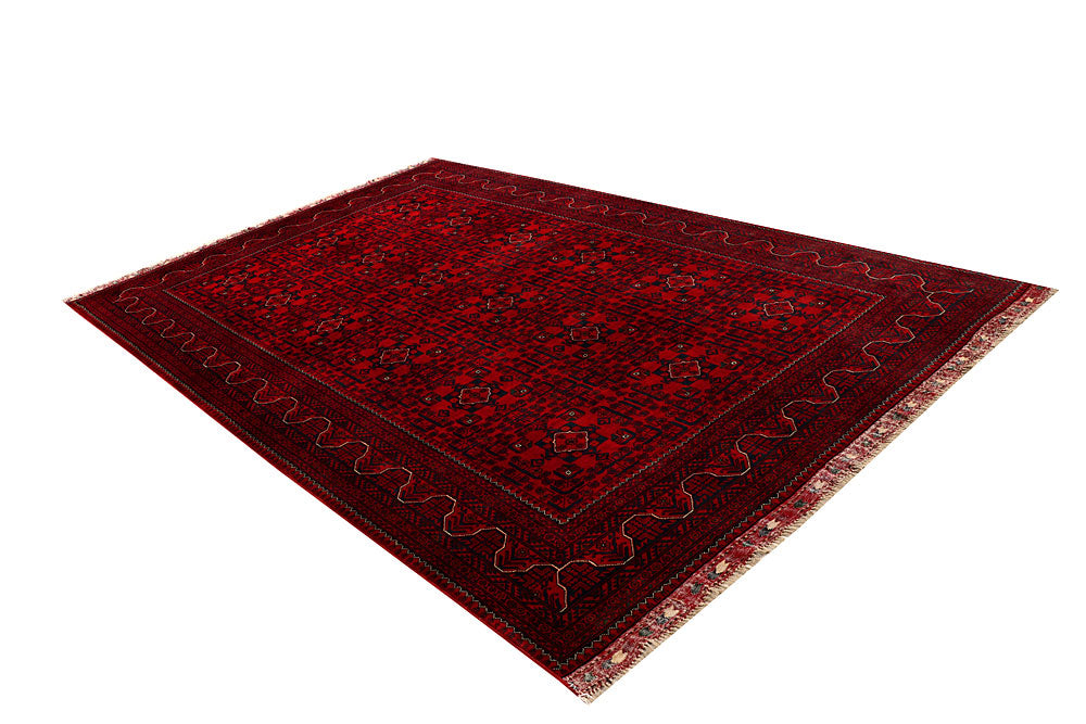 Dark Red Khal Mohammadi 6' 6 x 10' 1 - No. 67508 - ALRUG Rug Store