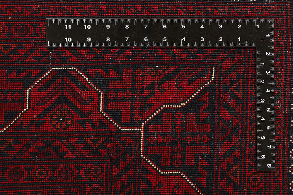 Dark Red Khal Mohammadi 6' 6 x 10' 1 - No. 67508 - ALRUG Rug Store