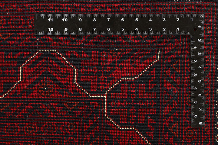 Dark Red Khal Mohammadi 6' 6 x 10' 1 - No. 67508 - ALRUG Rug Store