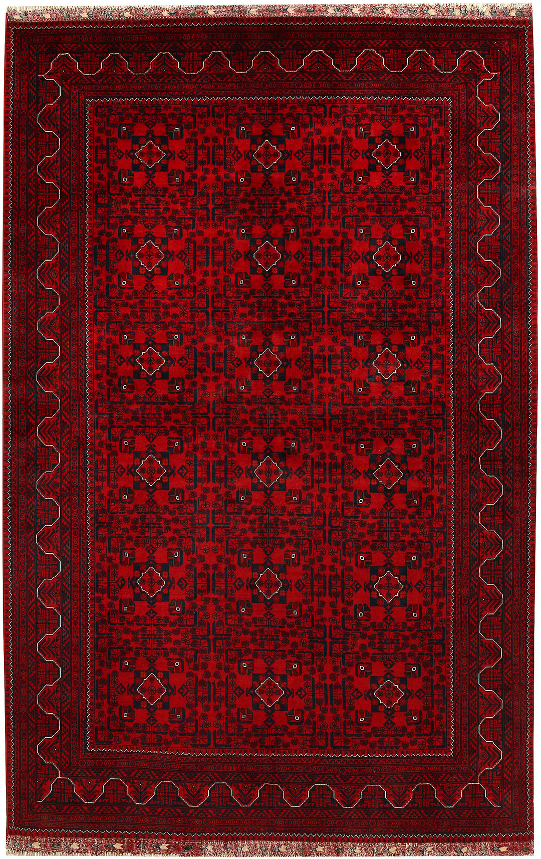Dark Red Khal Mohammadi 6' 6 x 10' 1 - No. 67508 - ALRUG Rug Store