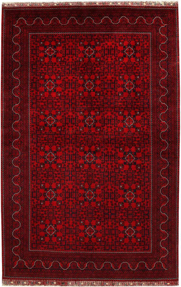 Dark Red Khal Mohammadi 6' 6 x 10' 1 - No. 67508 - ALRUG Rug Store