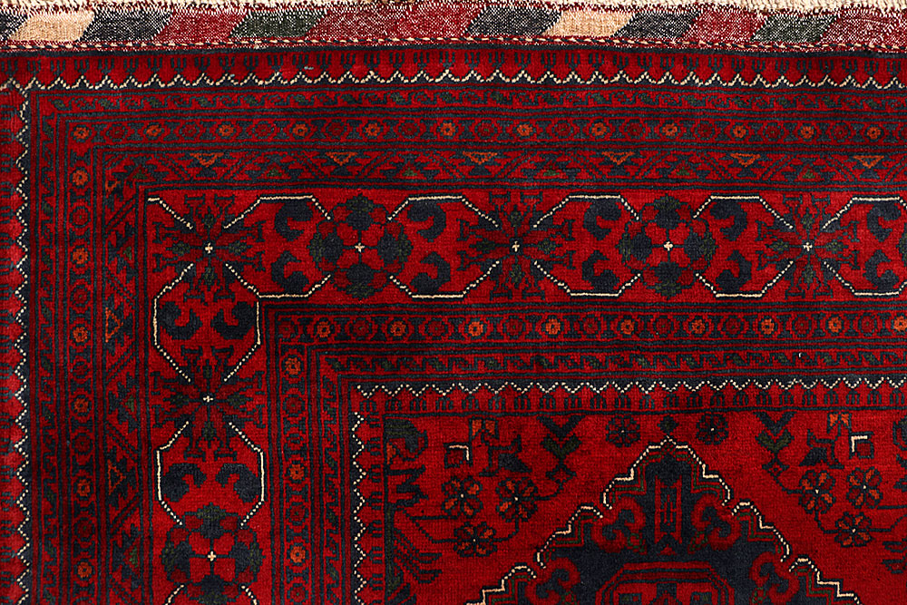 Dark Red Khal Mohammadi 6' 7 x 9' 7 - No. 67509 - ALRUG Rug Store