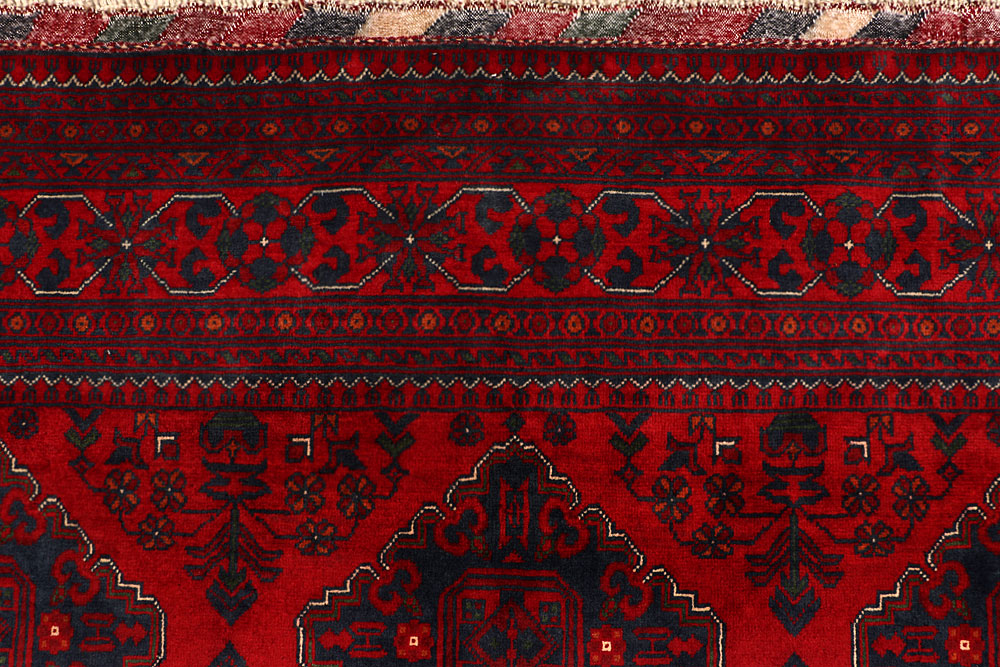 Dark Red Khal Mohammadi 6' 7 x 9' 7 - No. 67509 - ALRUG Rug Store