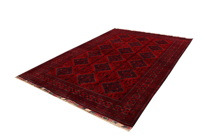 Dark Red Khal Mohammadi 6' 7 x 9' 7 - No. 67509 - ALRUG Rug Store