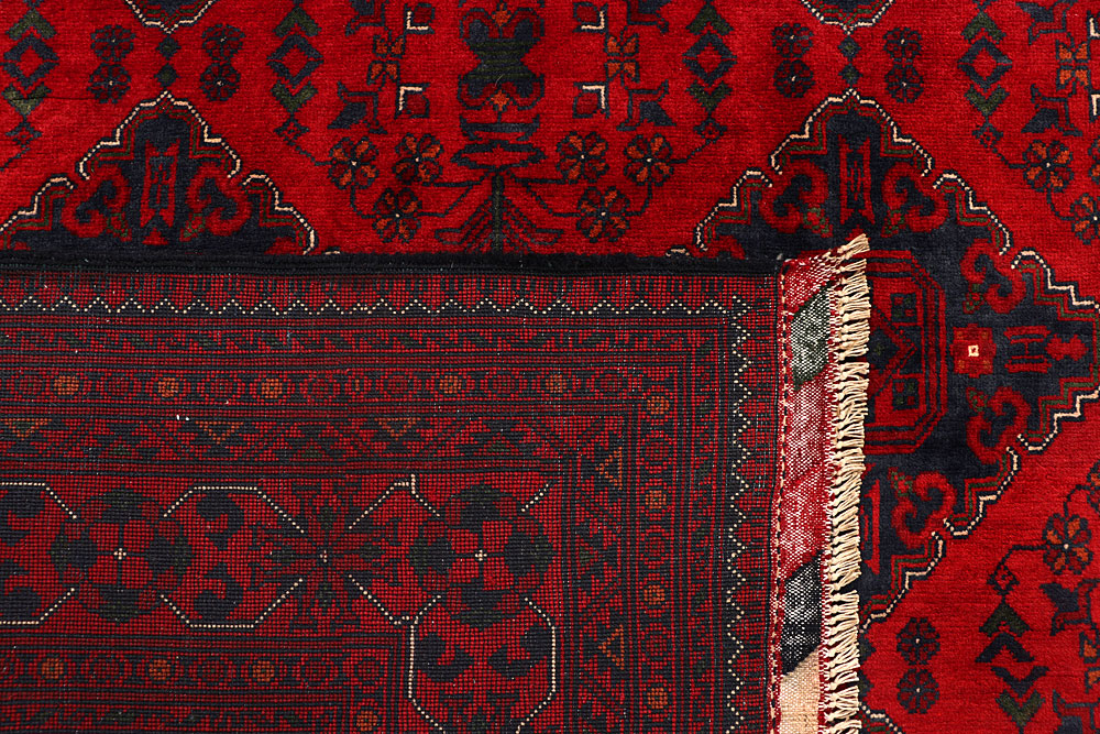 Dark Red Khal Mohammadi 6' 7 x 9' 7 - No. 67509 - ALRUG Rug Store