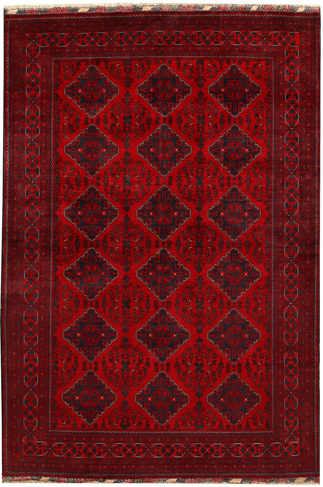 Dark Red Khal Mohammadi 6' 7 x 9' 7 - No. 67509 - ALRUG Rug Store