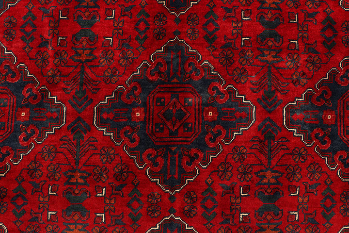 Dark Red Khal Mohammadi 6' 4 x 9' 6 - No. 67510 - ALRUG Rug Store