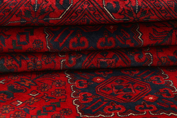 Dark Red Khal Mohammadi 6'  4" x 9'  6" - No. QA95314