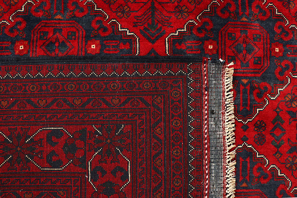 Dark Red Khal Mohammadi 6' 4 x 9' 6 - No. 67510 - ALRUG Rug Store