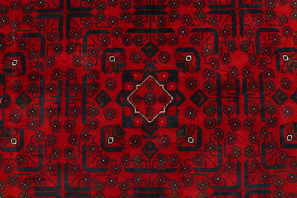 Dark Red Khal Mohammadi 6' 7 x 9' 6 - No. 67511 - ALRUG Rug Store