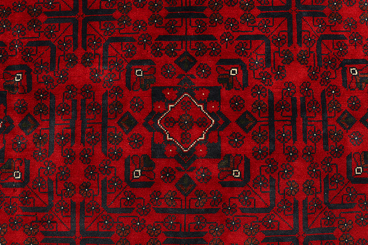 Dark Red Khal Mohammadi 6' 7 x 9' 6 - No. 67511 - ALRUG Rug Store