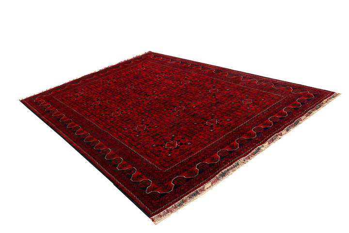 Dark Red Khal Mohammadi 6' 7 x 9' 6 - No. 67511 - ALRUG Rug Store