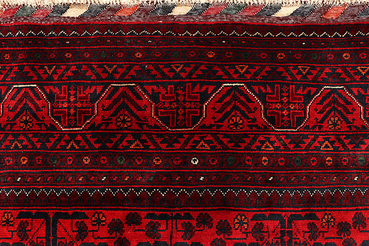 Dark Red Khal Mohammadi 6' 6 x 9' 8 - No. 67513 - ALRUG Rug Store