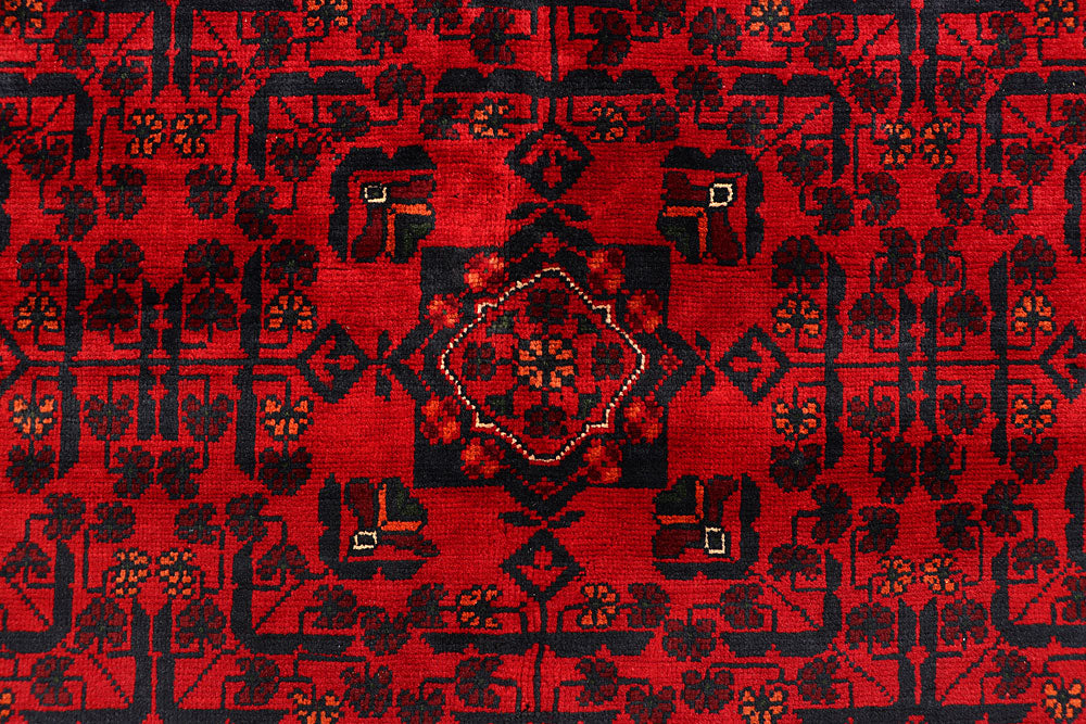 Dark Red Khal Mohammadi 6' 6 x 9' 8 - No. 67513 - ALRUG Rug Store
