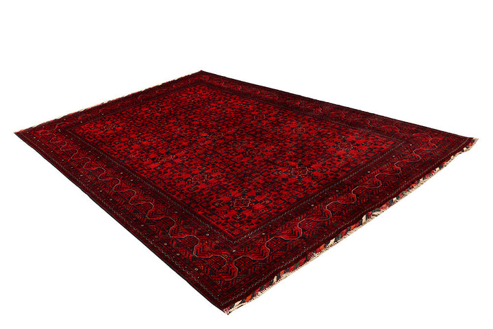 Dark Red Khal Mohammadi 6' 6 x 9' 8 - No. 67513 - ALRUG Rug Store