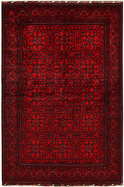 Dark Red Khal Mohammadi 6' 6 x 9' 8 - No. 67513 - ALRUG Rug Store