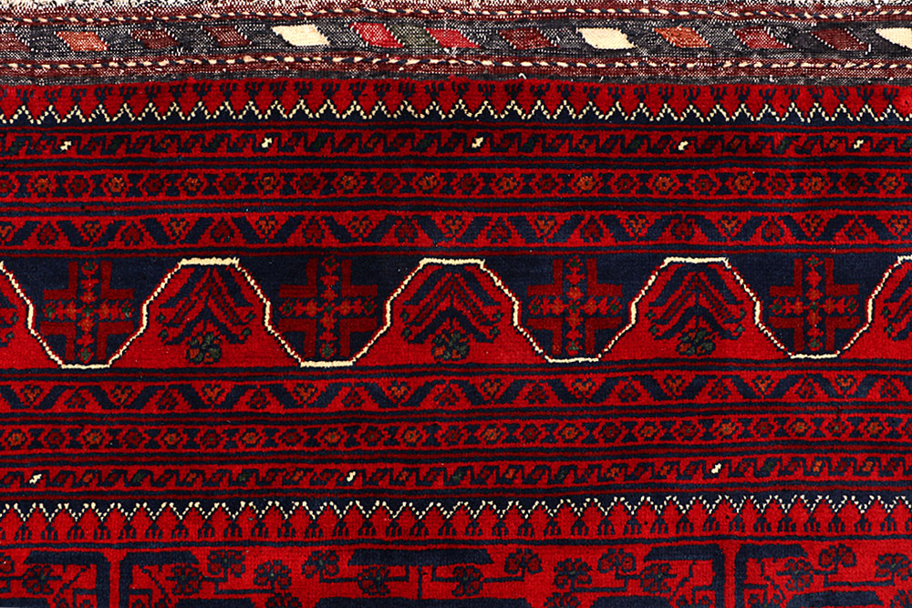 Dark Red Khal Mohammadi 6' 7 x 9' 5 - No. 67514 - ALRUG Rug Store