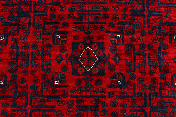 Dark Red Khal Mohammadi 6'  7" x 9'  5" - No. QA69194
