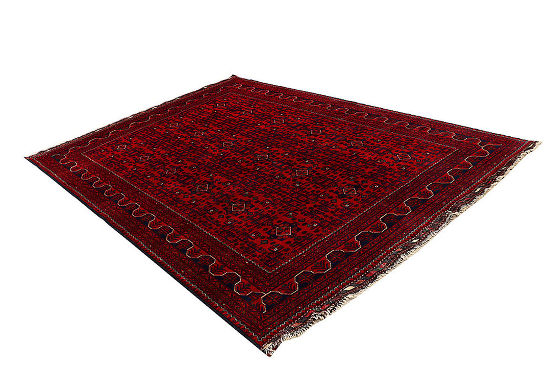 Dark Red Khal Mohammadi 6'  7" x 9'  5" - No. QA69194
