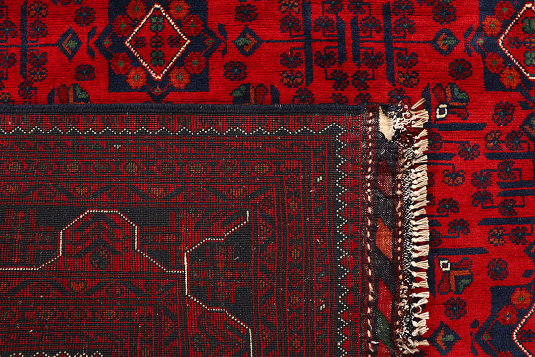 Dark Red Khal Mohammadi 6'  7" x 9'  5" - No. QA69194