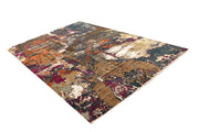 Multi Colored Abstract 6' x 9' - No. 67515 - ALRUG Rug Store