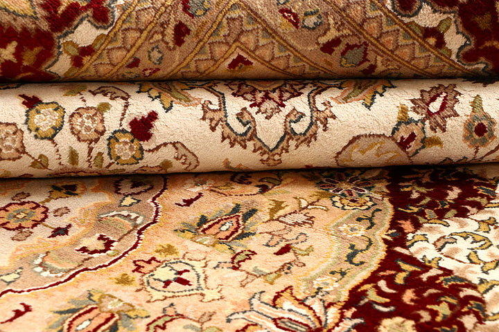 Ivory Isfahan 9' x 12' 4 - No. 67516 - ALRUG Rug Store