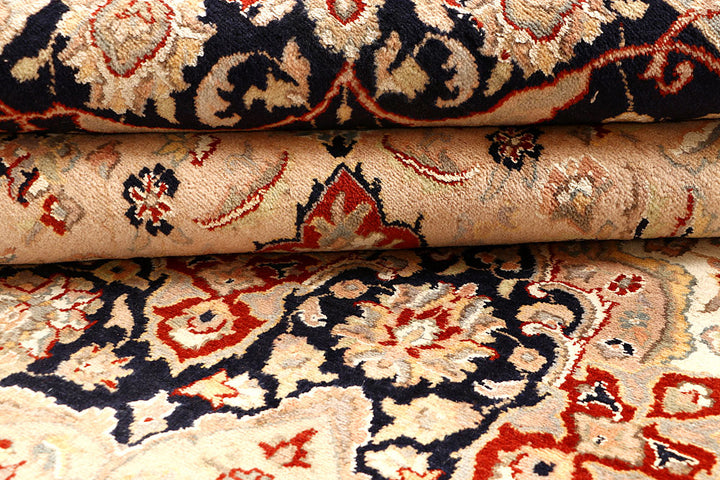 Ivory Isfahan 8' 11 x 12' 4 - No. 67517 - ALRUG Rug Store