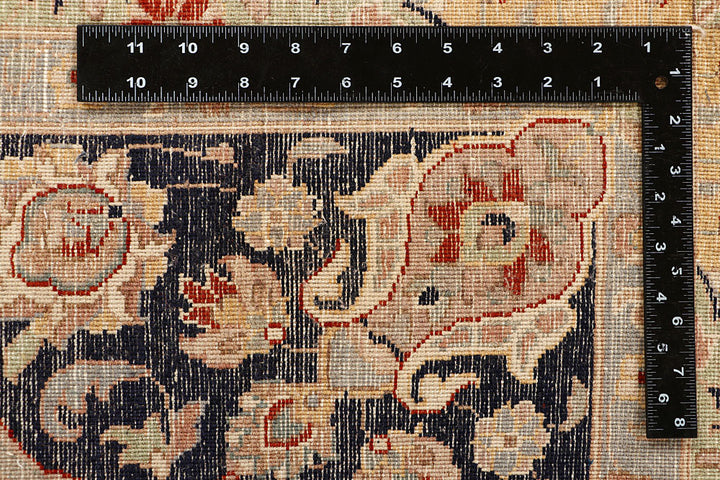 Ivory Isfahan 8' 11 x 12' 4 - No. 67517 - ALRUG Rug Store