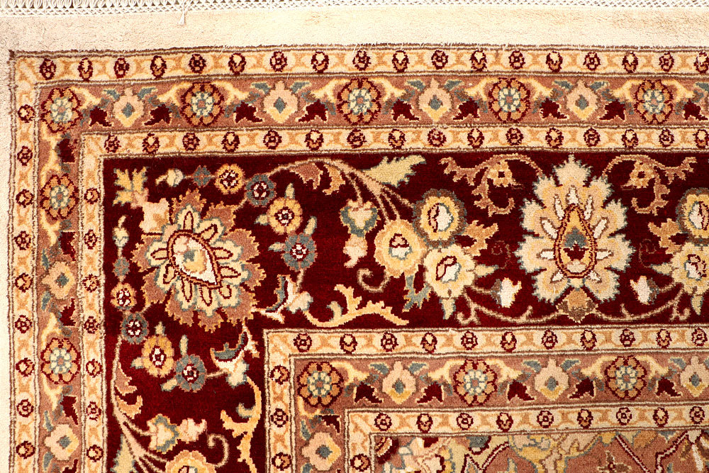 Ivory Isfahan 9' x 12' 1 - No. 67519 - ALRUG Rug Store