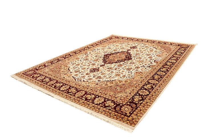 Ivory Isfahan 9' x 12' 1 - No. 67519 - ALRUG Rug Store