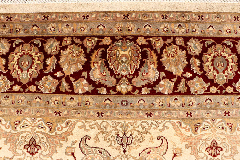 Blanched Almond Kirman 9' x 12' 2 - No. 67522 - ALRUG Rug Store
