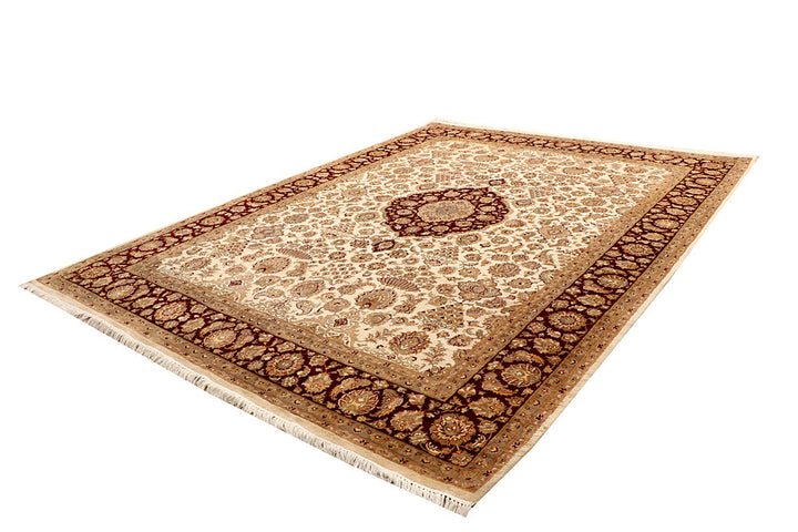 Blanched Almond Kirman 9' x 12' 2 - No. 67522 - ALRUG Rug Store