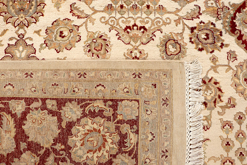 Blanched Almond Kirman 9' x 12' 2 - No. 67522 - ALRUG Rug Store