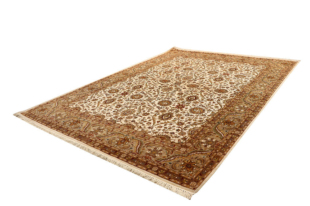Ivory Mahal 9' x 12' 2 - No. 67523 - ALRUG Rug Store