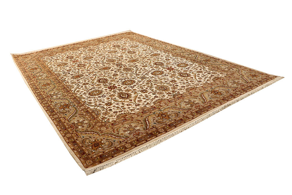 Ivory Mahal 9' x 12' 2 - No. 67523 - ALRUG Rug Store