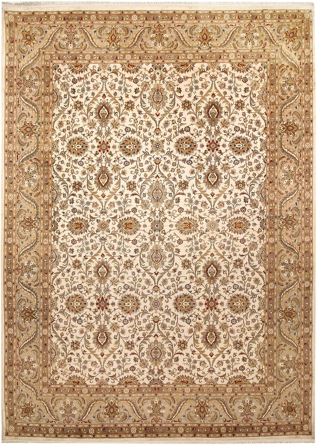 Ivory Mahal 9' x 12' 2 - No. 67523 - ALRUG Rug Store