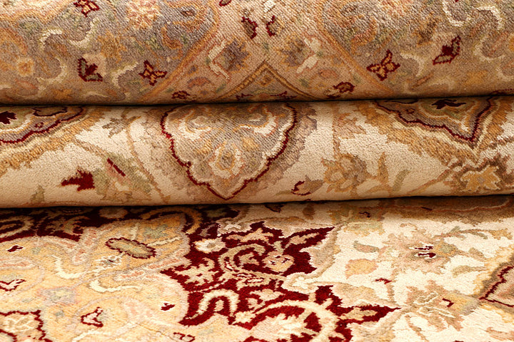 Blanched Almond Ardibil 8' 11 x 12' 1 - No. 67524 - ALRUG Rug Store