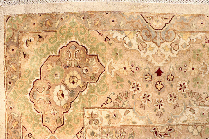 Blanched Almond Kirman 8' 11 x 12' 2 - No. 67525 - ALRUG Rug Store