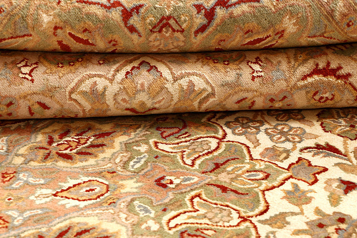 Blanched Almond Kashan 8' 10 x 12' 1 - No. 67526 - ALRUG Rug Store