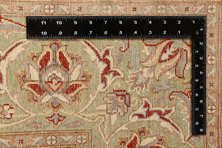 Blanched Almond Kashan 8' 10 x 12' 1 - No. 67526 - ALRUG Rug Store
