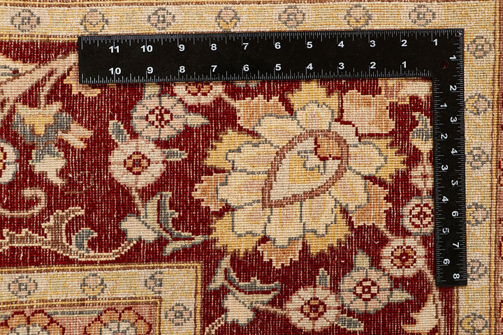 Ivory Kirman 9' x 12' 2 - No. 67527 - ALRUG Rug Store