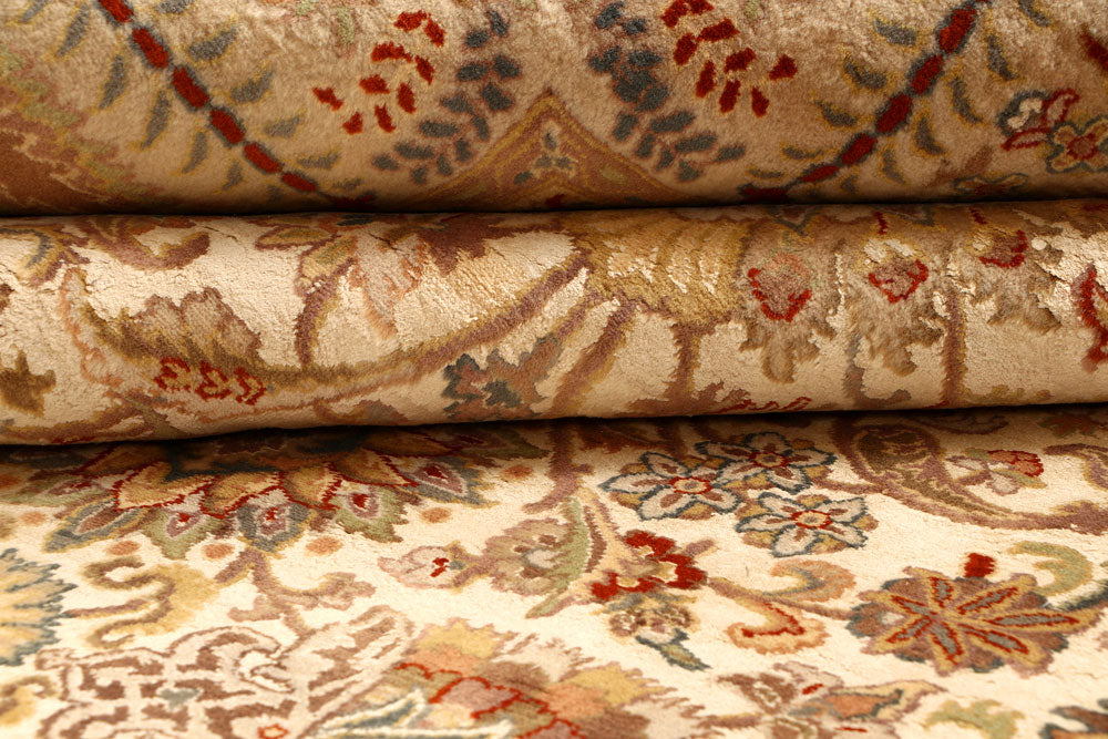 Cornsilk Mahal 9' 1 x 12' 2 - No. 67528 - ALRUG Rug Store