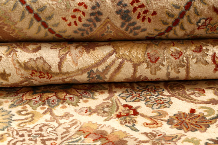 Cornsilk Mahal 9' 1 x 12' 2 - No. 67528 - ALRUG Rug Store