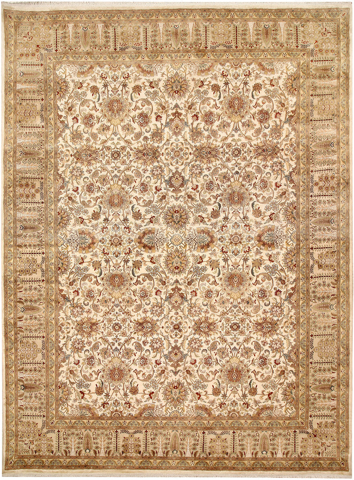 Cornsilk Mahal 9' 1 x 12' 2 - No. 67528 - ALRUG Rug Store