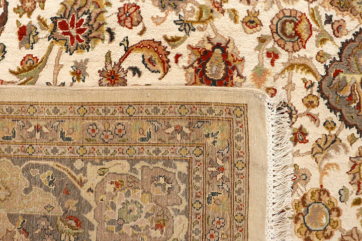 Ivory Kashan 9' 1 x 12' 4 - No. 67529 - ALRUG Rug Store