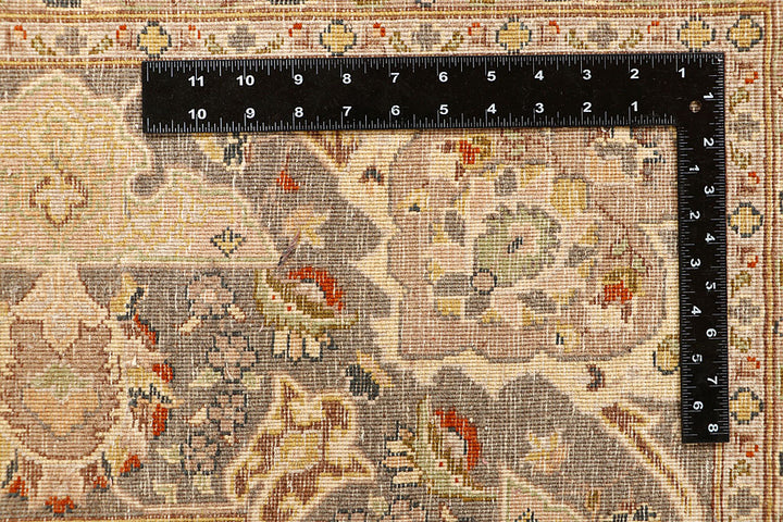 Ivory Kashan 9' 1 x 12' 4 - No. 67529 - ALRUG Rug Store